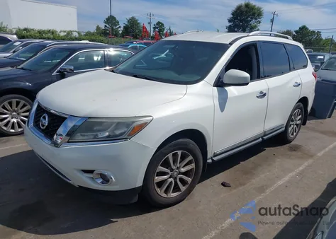2013 Nissan Pathfinder S from USA, damaged, VIN 5N1AR2MN2DC675229